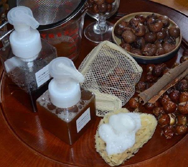 Công thức làm nước rửa bát từ quả bồ hòn siêu dễ chị em đang “lùng sục” khắp nơi