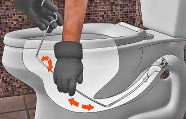 Mang cốc muối đổ vào bồn cầu, 5 phút sau chồng gọi vợ vào xem điều đặc biệt