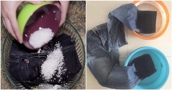 Mang muối đổ vào quần jeans, nghe lạ đời nhưng biết lý do ai cũng muốn làm theo